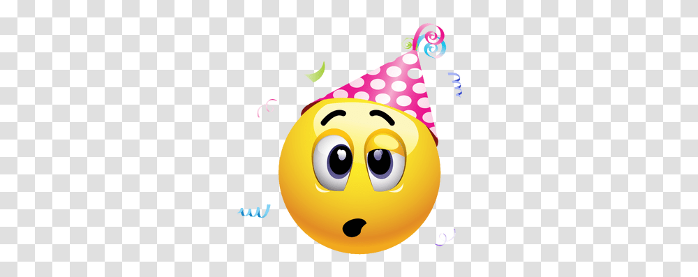 Emoji Face Wheres The Party Party Hat, Clothing, Apparel, Graphics Transparent Png