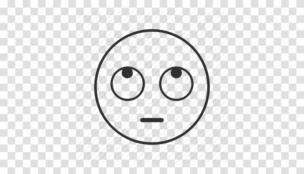 Emoji Face With Rolling Eyes Rolling Eyes Thinking Thinking, Sphere, Gray Transparent Png