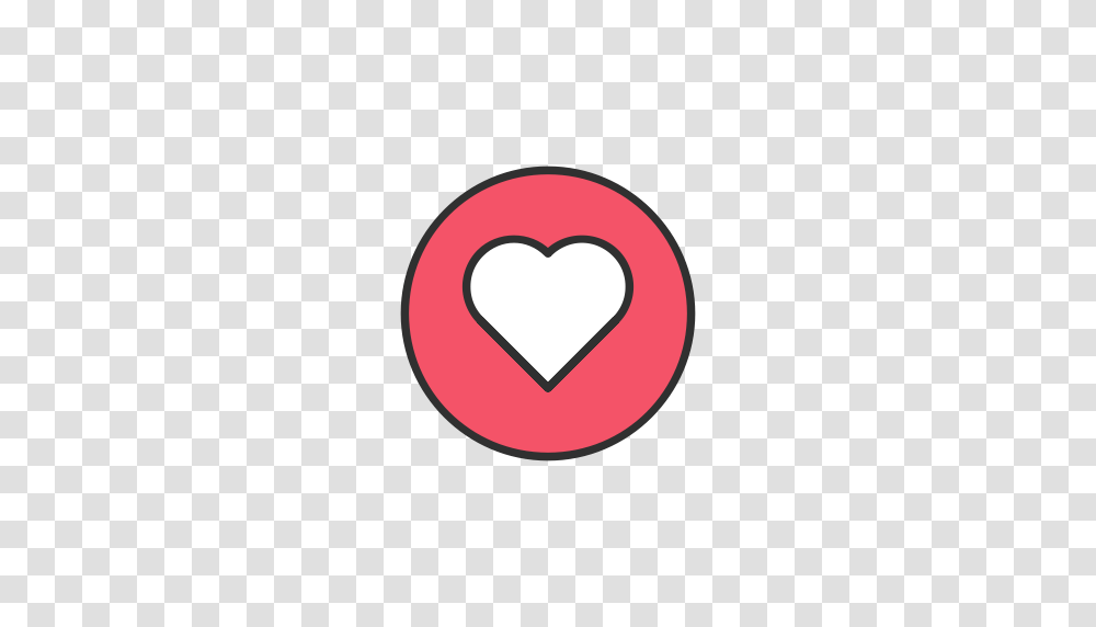 Emoji Facebook Heart Love Icon, Sign, Label Transparent Png