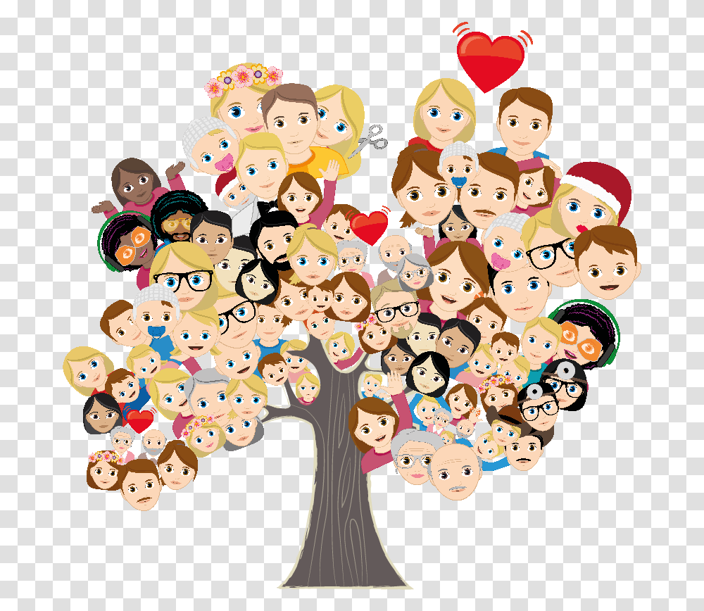 Emoji Family Tree Emoji, Game, Jigsaw Puzzle, Alphabet, Text Transparent Png