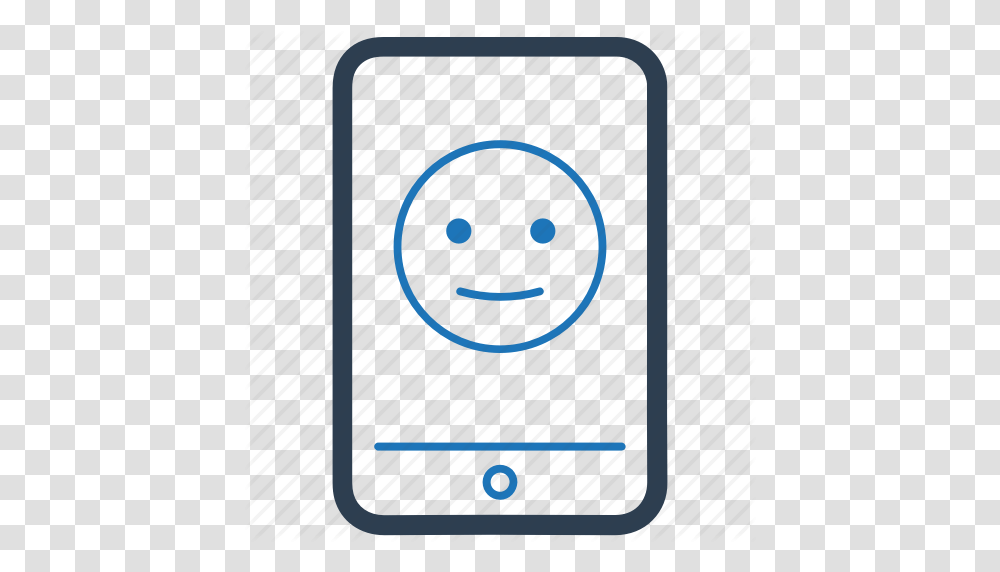 Emoji Feedback Mobile Smile Icon, Electronics, Phone, Mobile Phone, Cell Phone Transparent Png