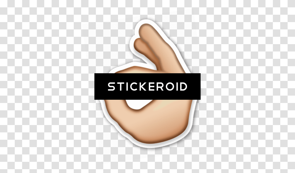 Emoji Finger Just So, Label, Food, Pastry Transparent Png