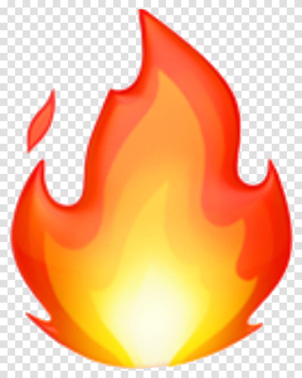 Emoji Fire Fire Api Red Emoji Iphone Sticker Enquie Iphone Fire Emoji, Flame, Bonfire Transparent Png