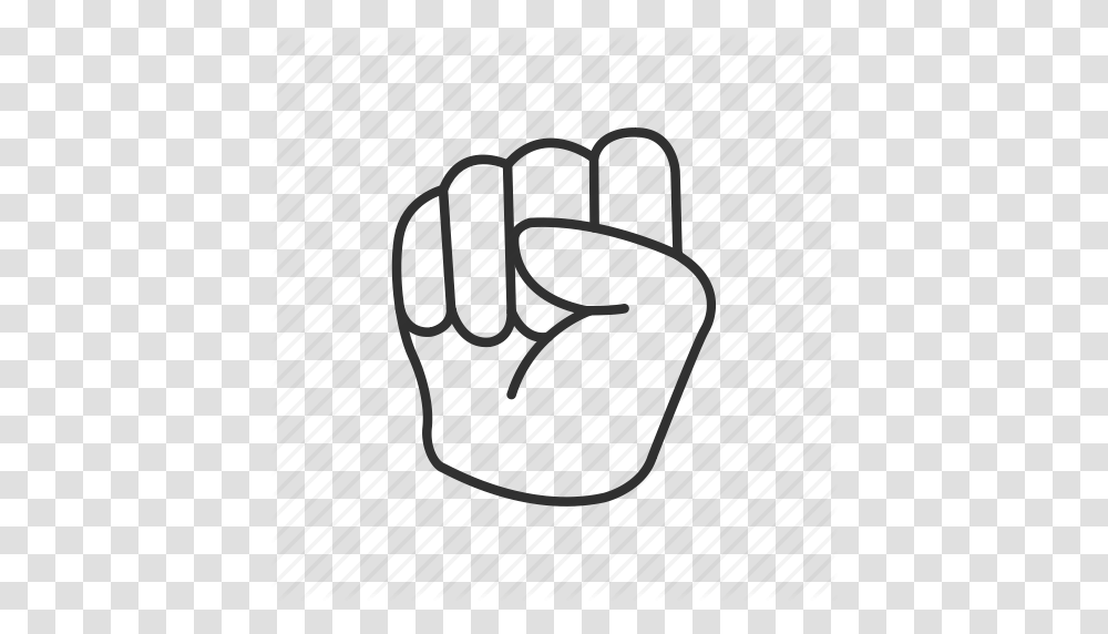 Emoji Fist Gesture Hand Hand Gesture Raised Fist Strong Icon, Bucket, Tin, Jug Transparent Png