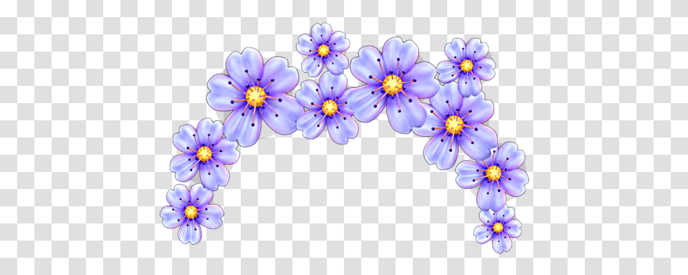 Emoji Flower Crown, Anther, Plant, Blossom, Petal Transparent Png