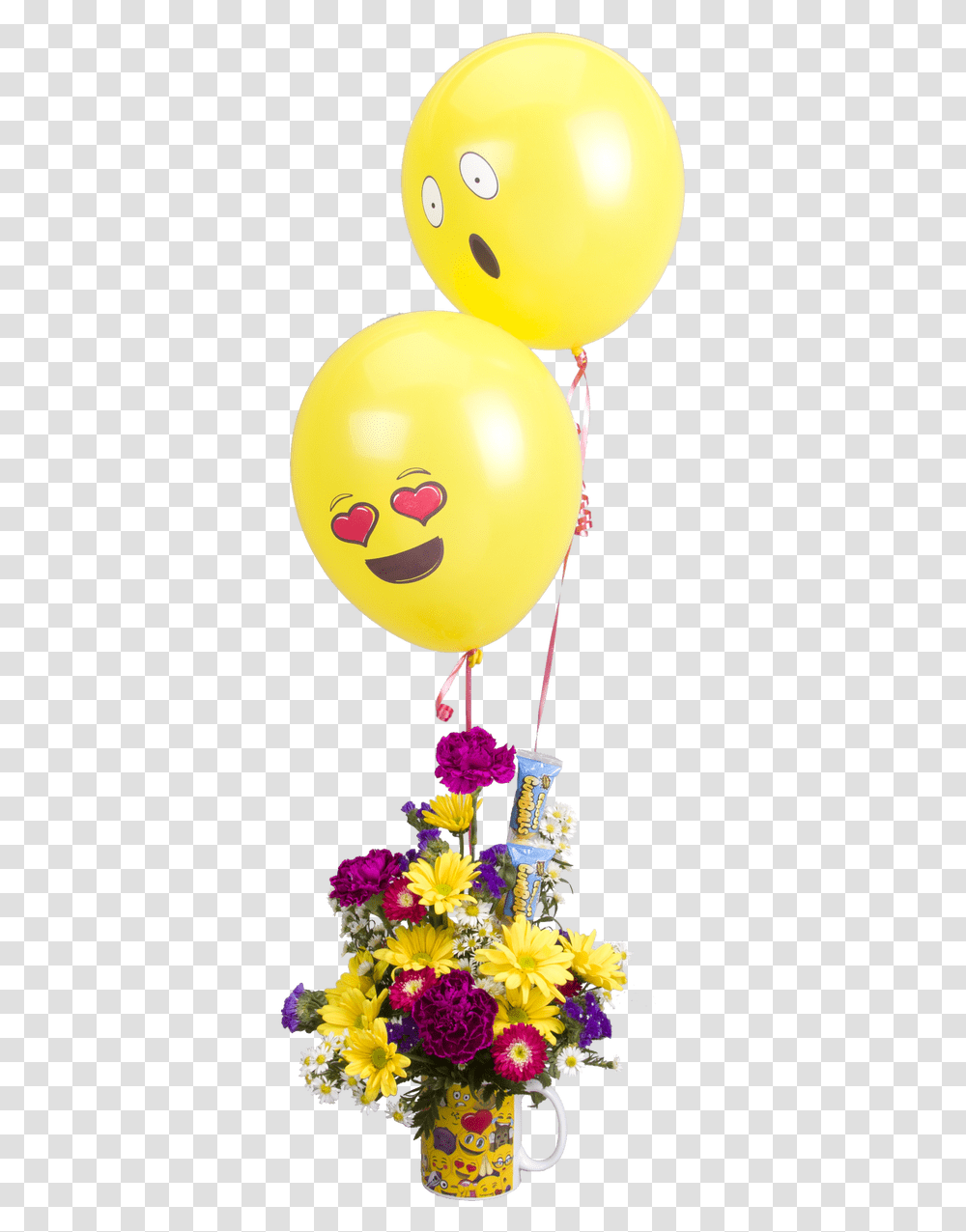 Emoji Flower Flower, Balloon Transparent Png