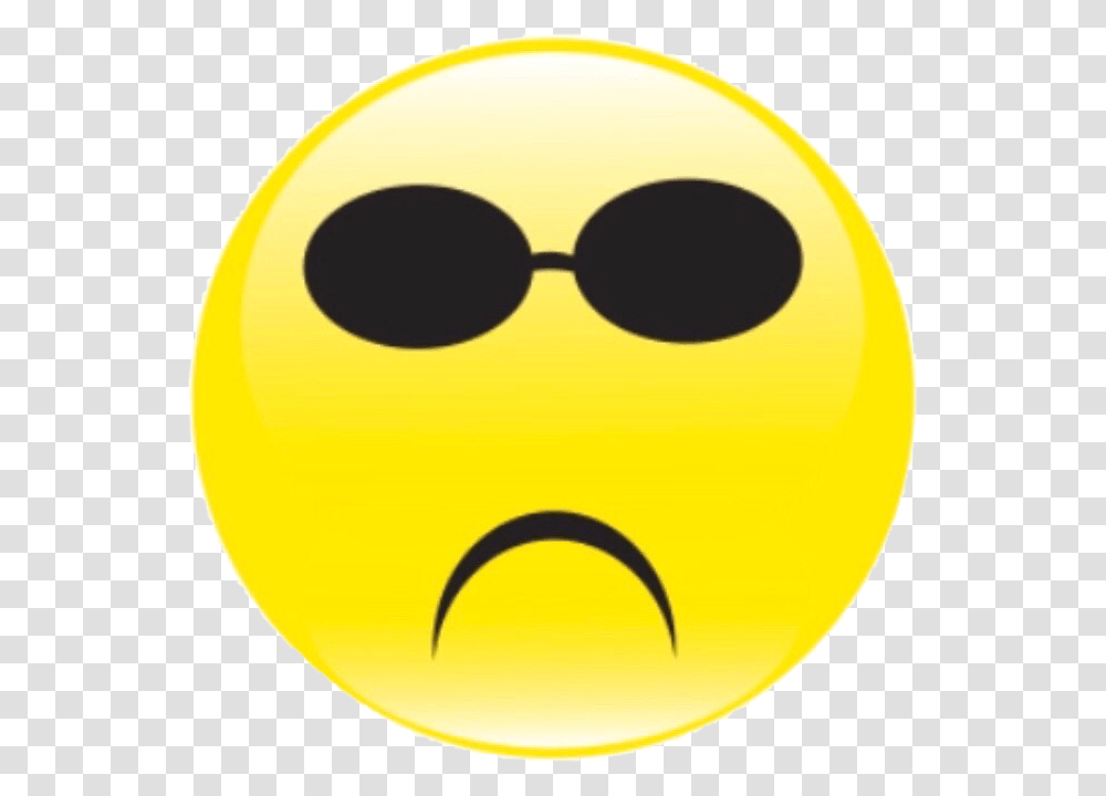 Emoji Funny Meme Haha Frown Deep Aesthetic Sad, Tennis Ball, Sport, Sports, Sunglasses Transparent Png