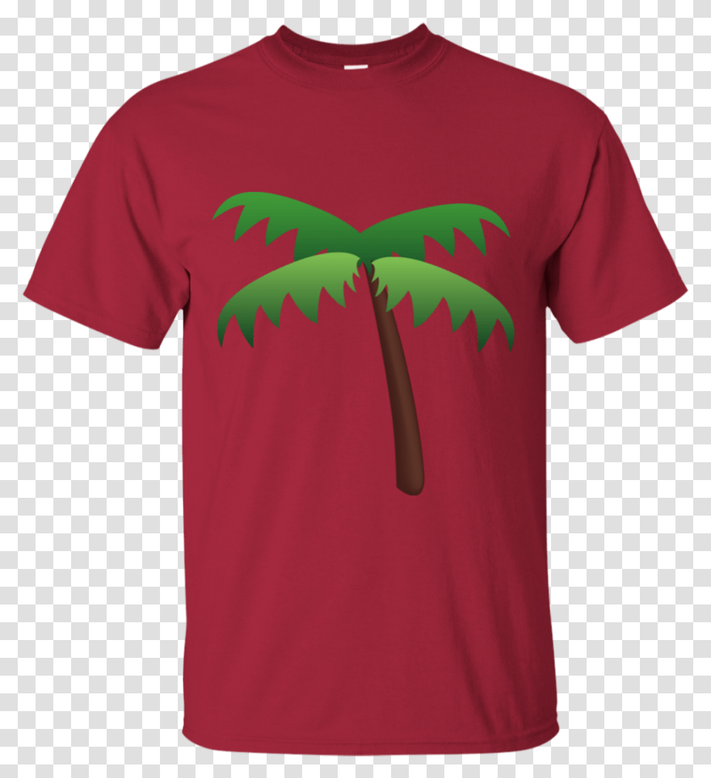 Emoji G200 Gildan Ultra Cotton T Palm Tree, Clothing, Apparel, T-Shirt, Sleeve Transparent Png