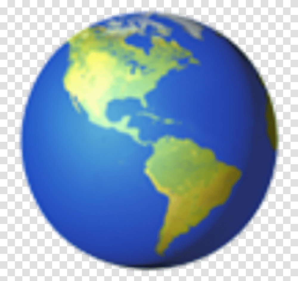 Emoji Globe Earth Three, Balloon, Outer Space, Astronomy, Universe Transparent Png