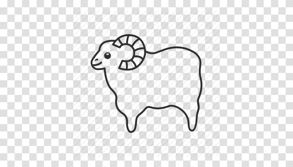 Emoji Goat Horns Mammal Ram Ram Full Body Sheep Icon, Label, Silhouette, Bull Transparent Png