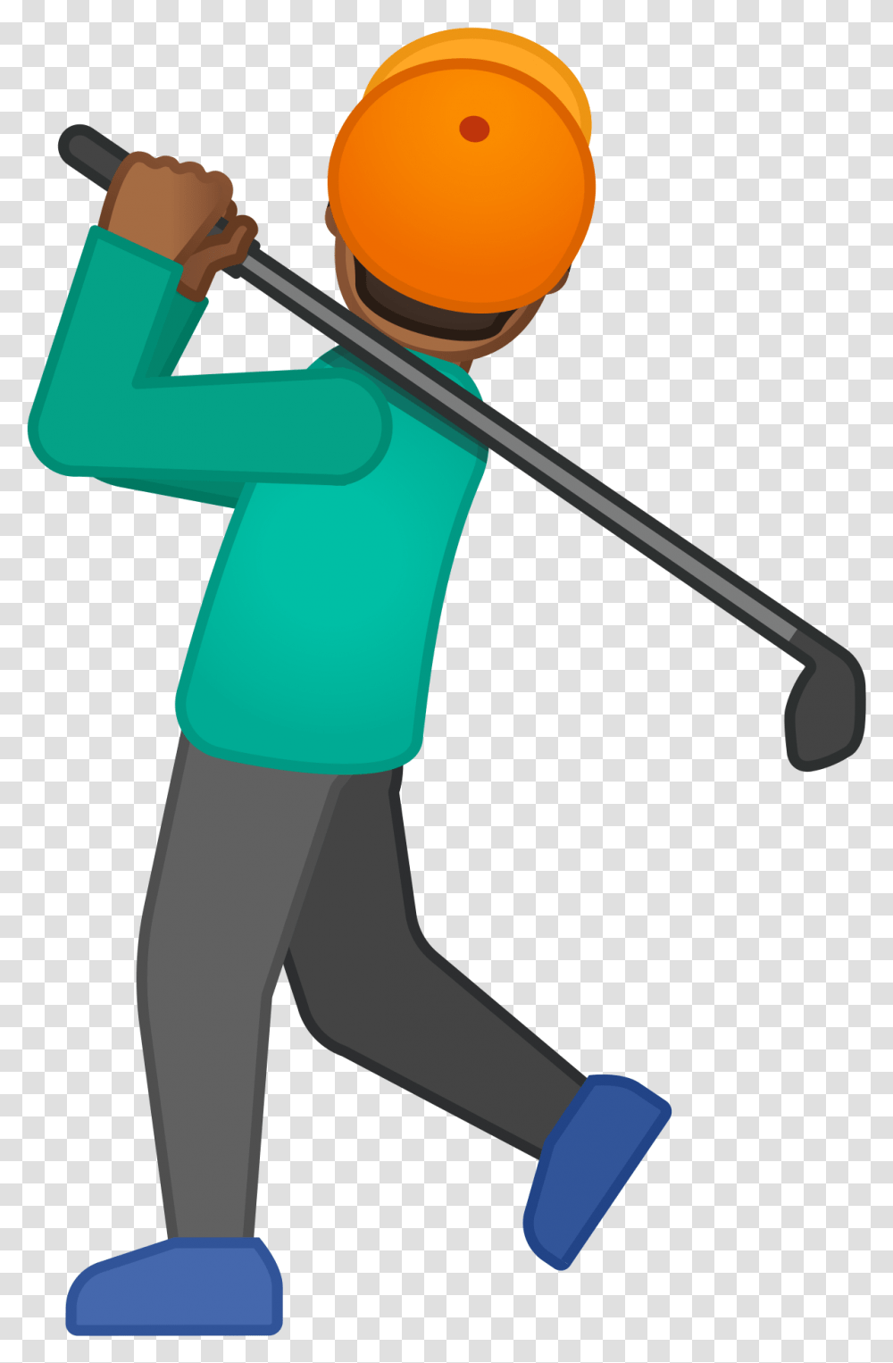 Emoji Golf Clipart Download Emoji Golf, Costume, Hammer, Helmet Transparent Png