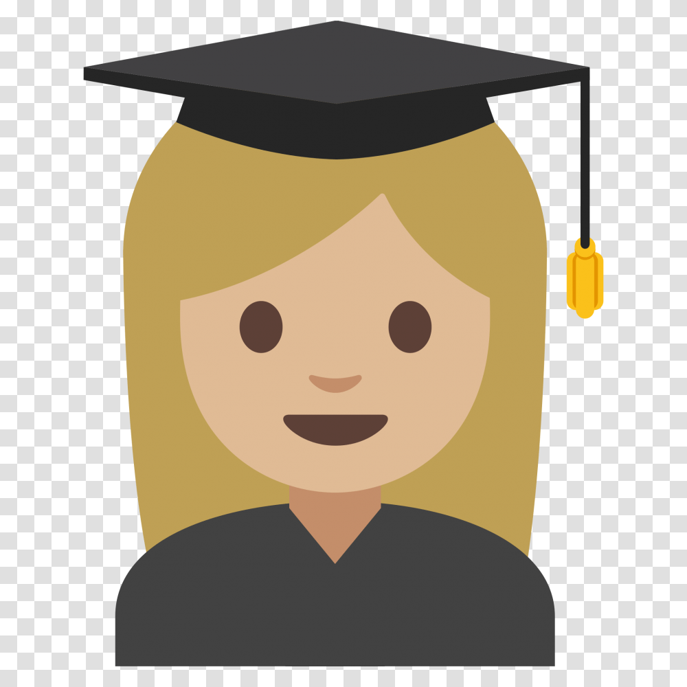 Emoji, Graduation, Label Transparent Png