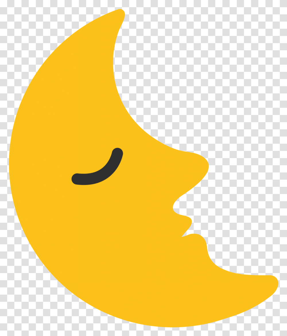 Emoji Half Moon With Face, Plant, Fire, Tobacco Transparent Png