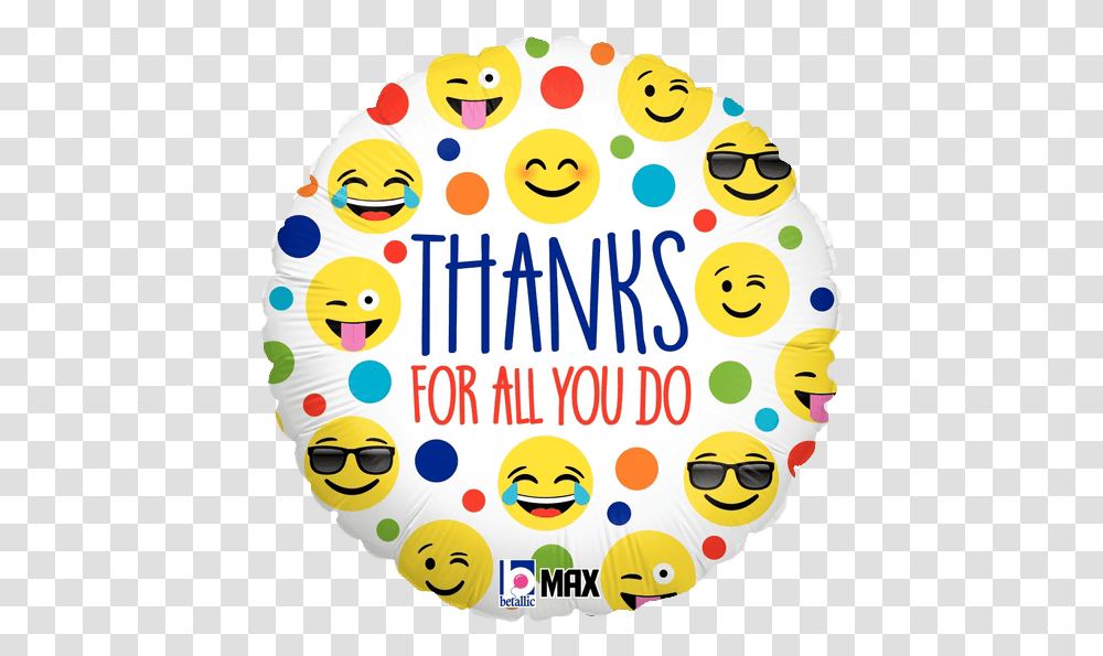 Emoji Happy Birthday Appreciation Thank You Emoji, Label, Text, Sunglasses, Number Transparent Png