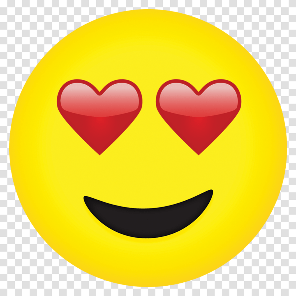 Emoji Heart Clipart Image 38 Photos Smiley Face Blushing Clipart, Symbol, Pac Man Transparent Png