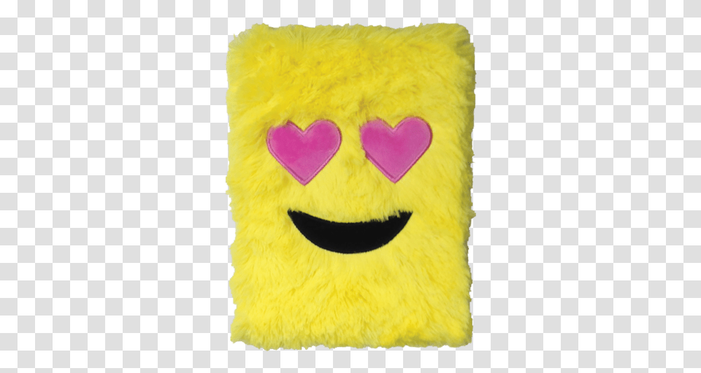 Emoji Heart Eyes Picture Smiley, Plush, Toy, Pillow, Cushion Transparent Png