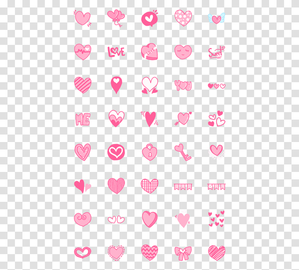 Emoji, Heart, Petal, Flower, Plant Transparent Png