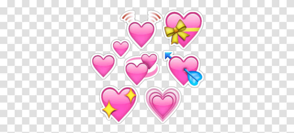 Emoji Heart Pin Strawberry Border Iphone Emojis Hearts, Label, Text, Interior Design, Indoors Transparent Png