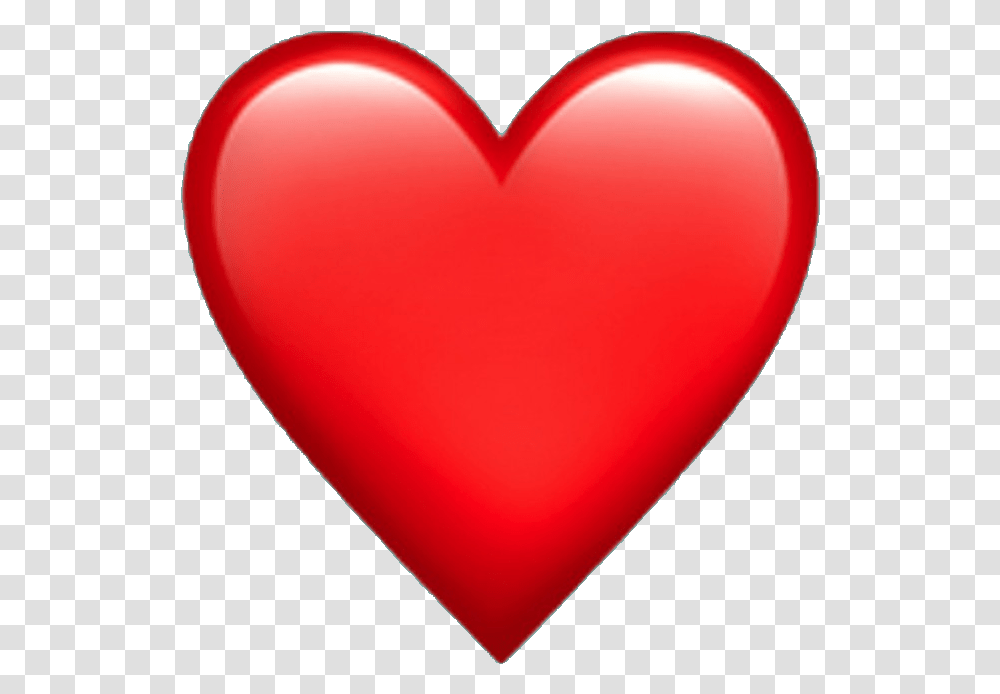 Emoji Heart Red Redheart Emojiheart Sticker By Hati Merah, Balloon, Cushion Transparent Png