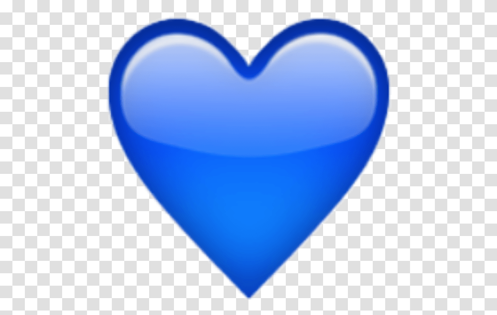 Emoji Heart Sticker Love Emoticon Blue Heart Emoji, Balloon, Plectrum, Pillow Transparent Png