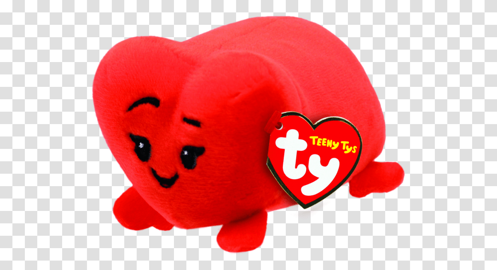 Emoji Heart Teeny Tys Stuffed Toy, Plush, Animal, Food, Fish Transparent Png