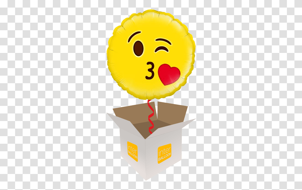 Emoji Helium Balloons Delivered In The Happy Birthday Brother Balloon, Bush, Plant, Gold, Toy Transparent Png