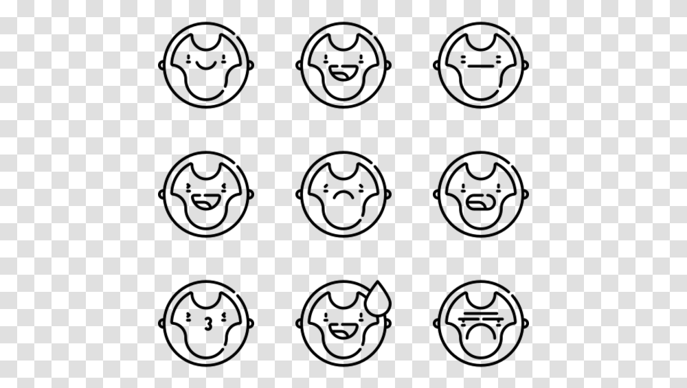 Emoji Icon Packs Vector Icon Packs Svg Psd, Gray, World Of Warcraft Transparent Png
