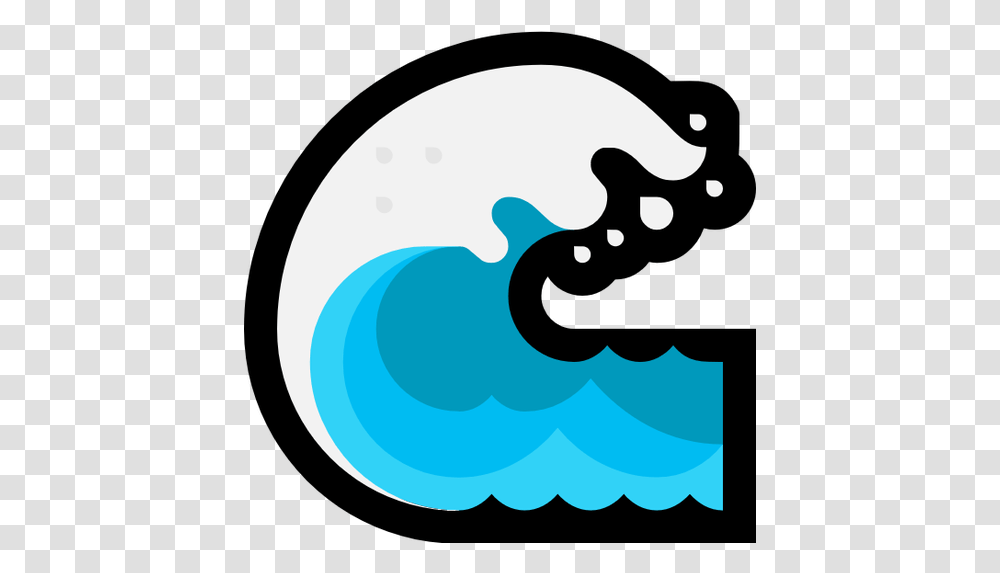 Emoji Image Resource Download Windows Water Wave Water Wave Emoji, Symbol, Text, Outdoors, Astronomy Transparent Png