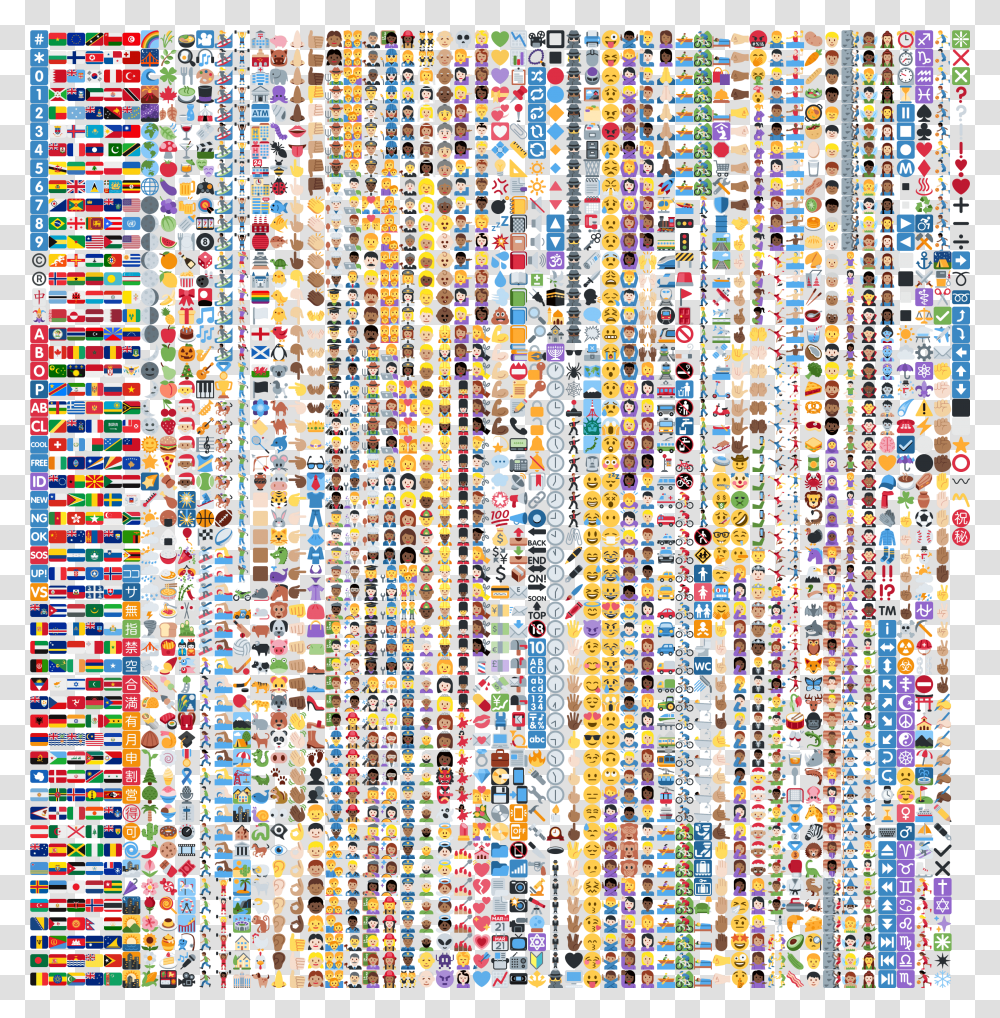 Emoji In Color Order, Rug, Pattern, Accessories, Accessory Transparent Png