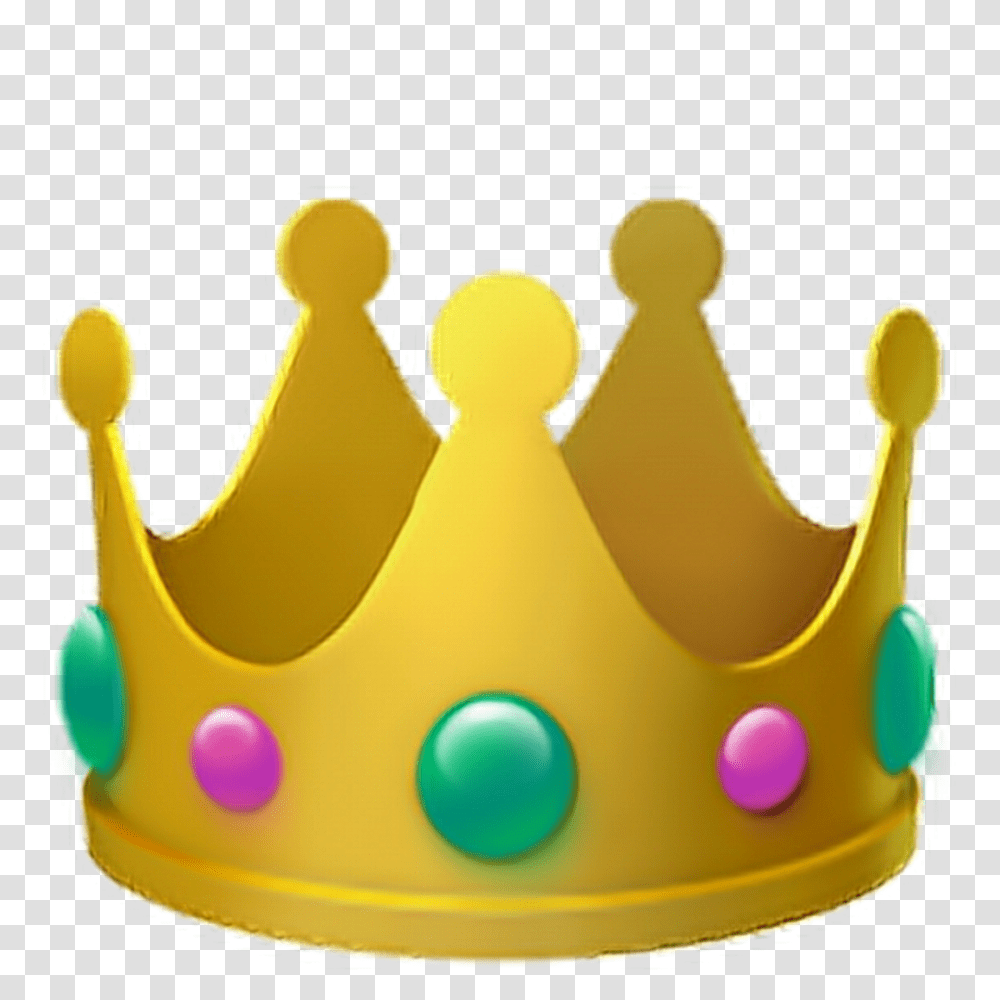 Emoji Ios 4 Image Crown Emoji, Accessories, Accessory, Jewelry, Birthday Cake Transparent Png