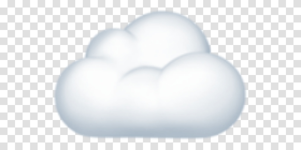 Emoji Iphone Cloud Cloudemoji Iphoneemoji Illustration, Balloon, Cotton, Hail, Nature Transparent Png