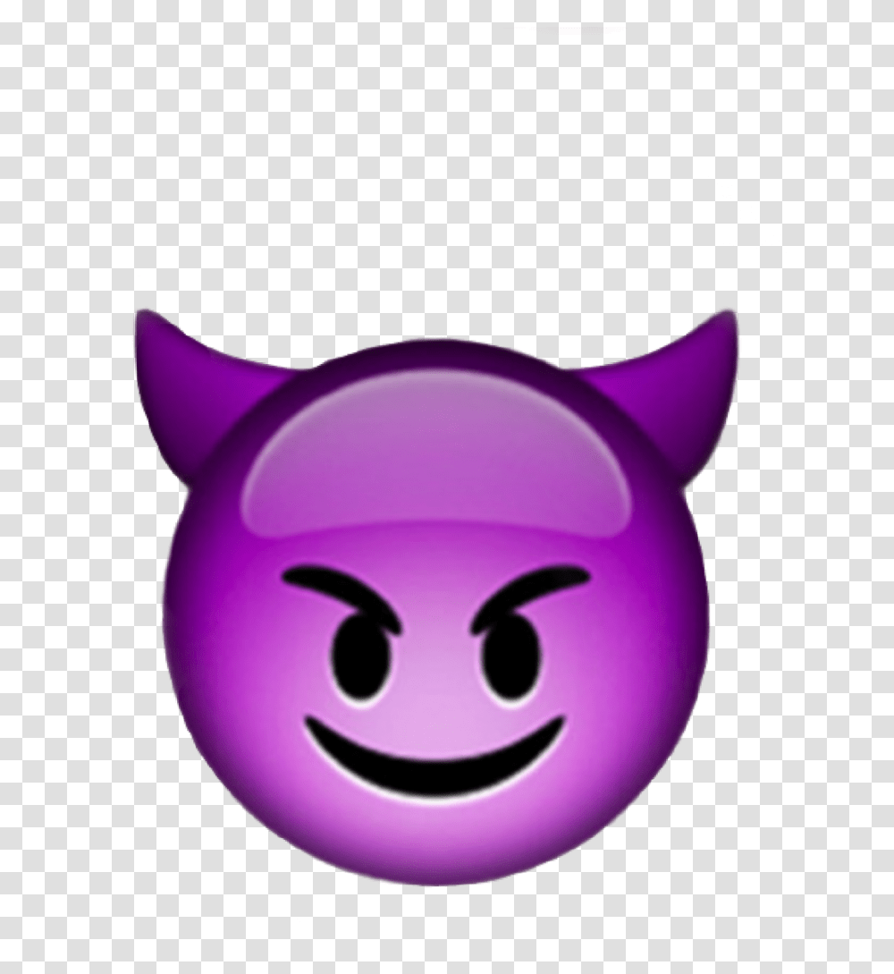 Emoji Iphone Face Devil Demon Emojiiphone Iphoneemoji Devil Emoji Iphone Transparent Png
