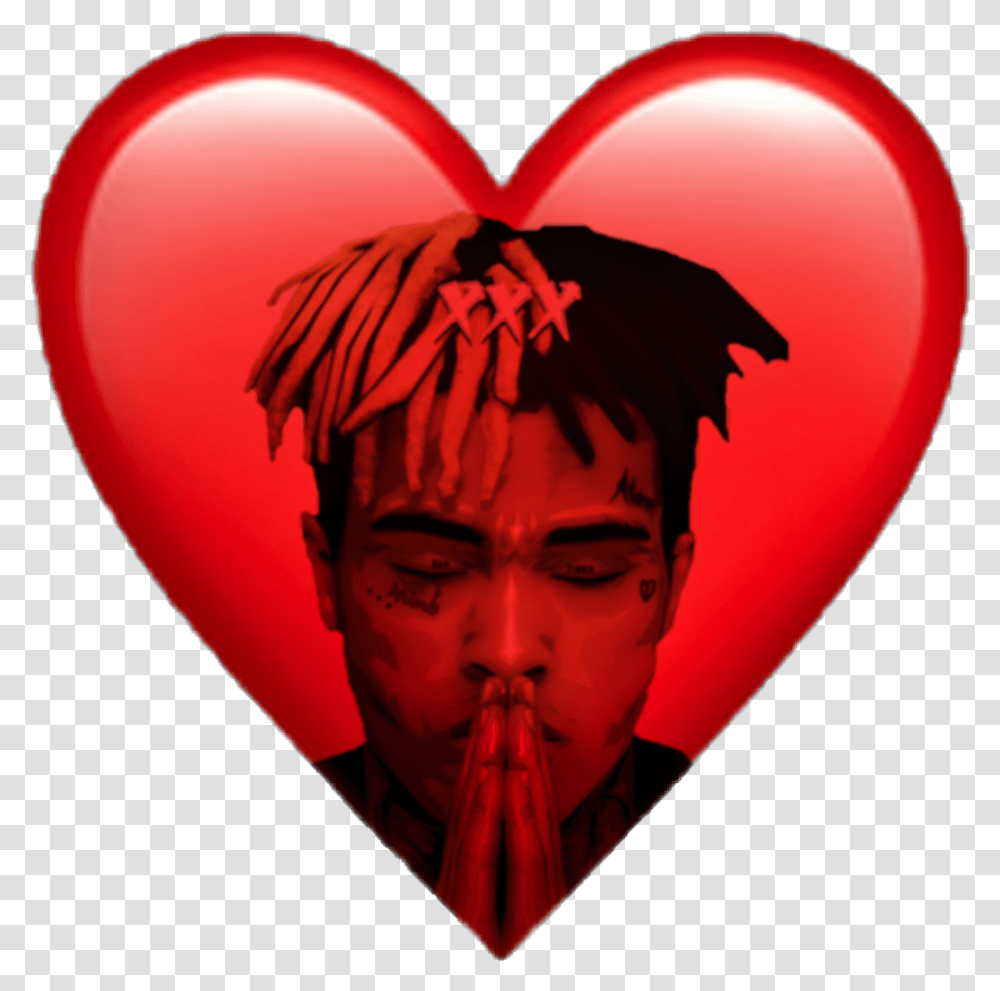 Emoji Iphone Heart Red Redheart Redaesthetic Rest In Peace Xxx, Person, Human, Balloon, Plectrum Transparent Png