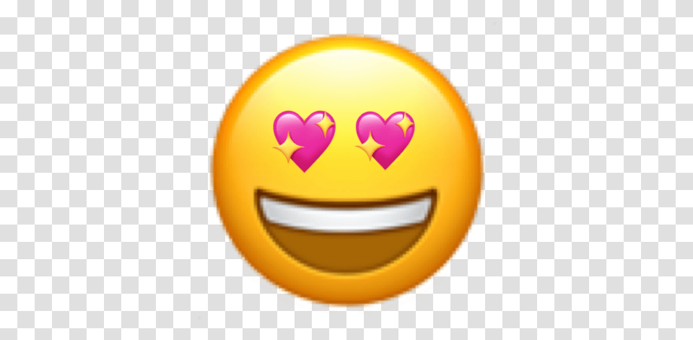 Emoji Iphone Iphoneemoji Iphonesticker Pink Heart Smiley Emoji, Food, Egg, Easter Egg, Helmet Transparent Png