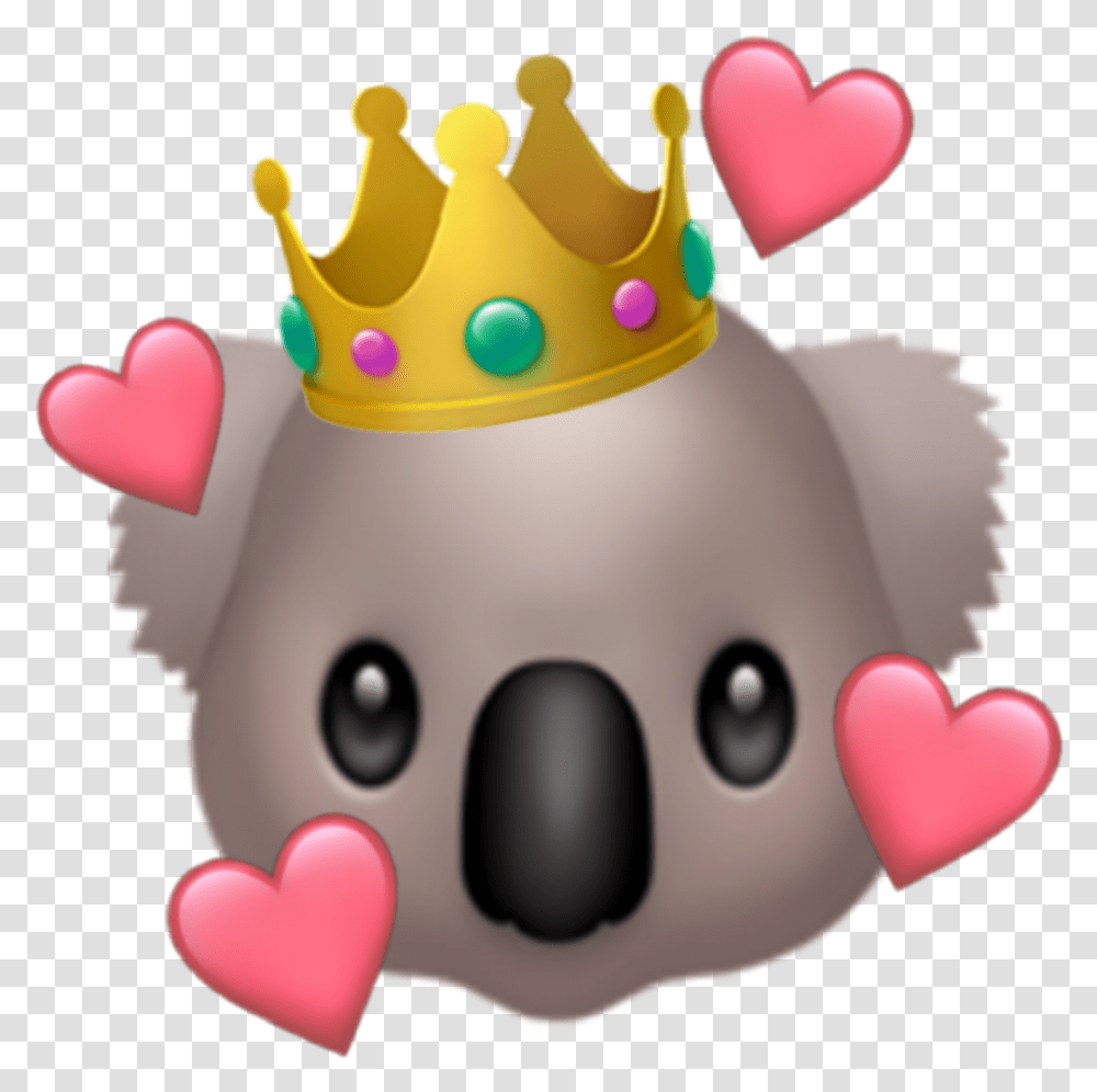 Emoji Iphone Iphoneemoji Koala Iphone Koala Emoji, Birthday Cake, Dessert, Food, Animal Transparent Png