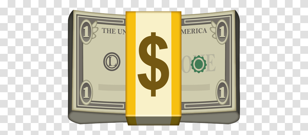 Emoji Iphone Money, Number, Dollar Transparent Png