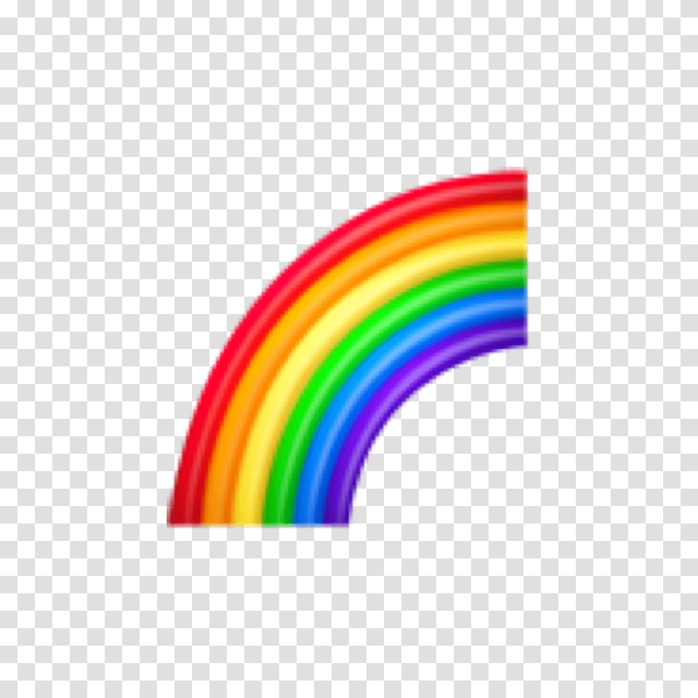 Emoji Iphoneemoji Rainbow Rainbowemoji Lgtb Free, Logo, Trademark Transparent Png