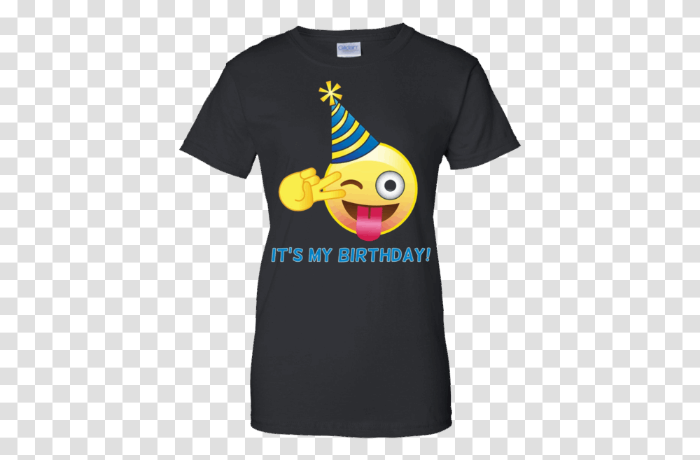 Emoji It's My Birthday Peace Sign With Party Hat T Shirt Born In November Shirt, Clothing, T-Shirt, Sleeve, Flame Transparent Png
