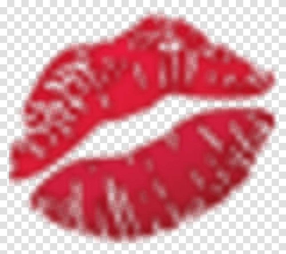 Emoji Kiss Labios Beso Boca Mouth Background Kisses Emoji, Plant, Petal, Flower, Blossom Transparent Png