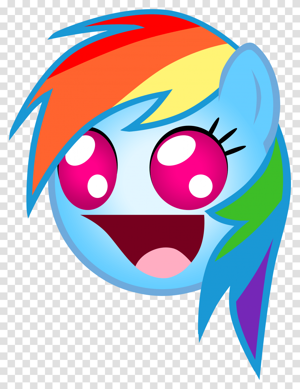 Emoji Kucyki Pony Transparent Png