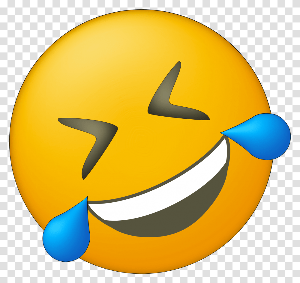 Emoji Laughing Side Crying Laughing Emoji, Hardhat, Helmet, Apparel Transparent Png