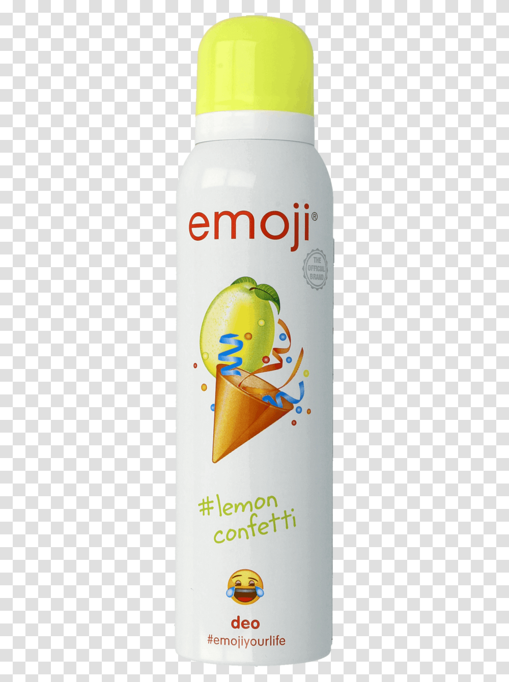 Emoji Lemon Confetti Dezodorant W Sprayu Dla Kobiet Dezodorant Emoji Damski, Food, Beverage, Egg, Plant Transparent Png
