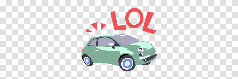 Emoji Lol Fca North America Corporate Blog Subcompact Car, Sedan, Vehicle, Transportation, Flyer Transparent Png