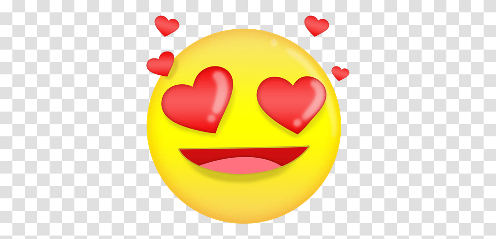 Emoji Love Clipart Love Emoji In, Heart, Plant, Food, Ball Transparent Png