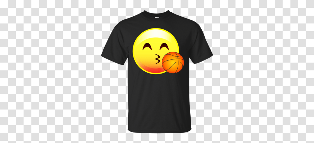 Emoji Love For Basketball T Chucky Charms Shirt, Clothing, Apparel, T-Shirt, Plant Transparent Png