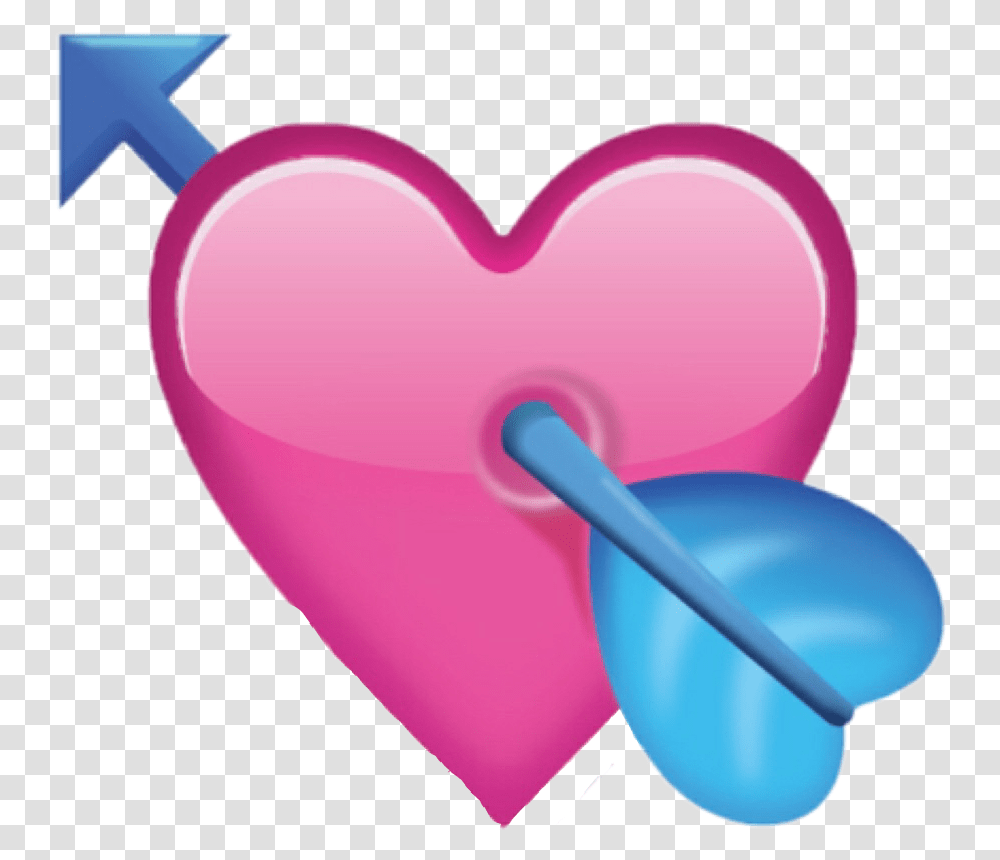 Emoji Love Whatsapp Whatsappemoji Heart Love Whatsapp Emoji, Balloon, Cushion, Purple Transparent Png