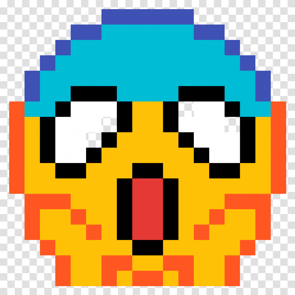 Emoji Minecraft Pixel Art, Pac Man Transparent Png