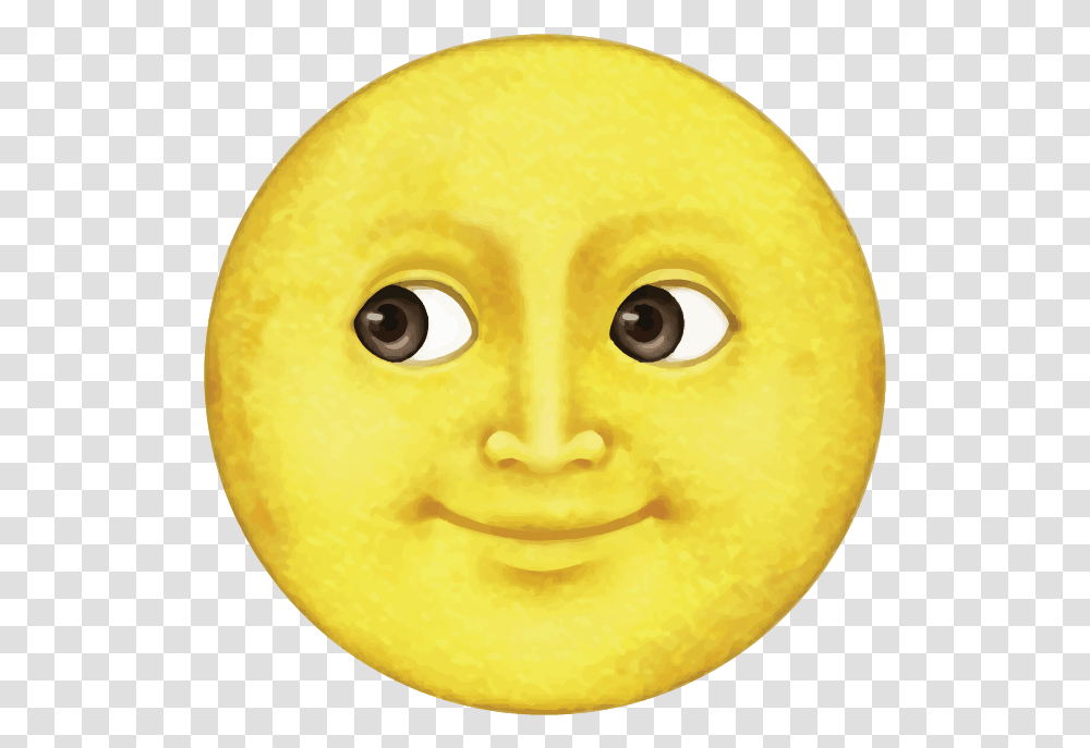 Emoji Moon, Egg, Food, Plant, Toy Transparent Png