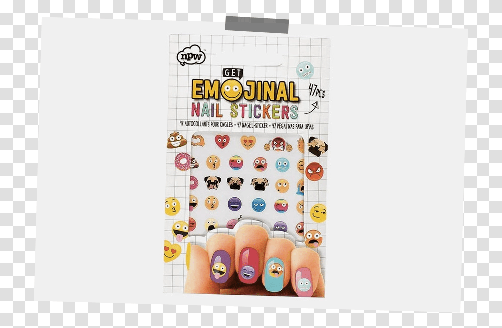 Emoji Nail Nail Art, Advertisement, Manicure Transparent Png