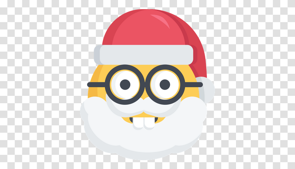 Emoji Nerd Santa Smart Free Icon Love Santa Emoji, Goggles, Accessories, Accessory, Glasses Transparent Png
